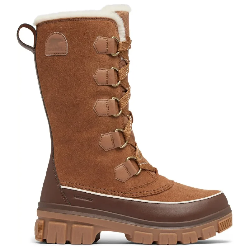 best women’s shoes for walking long distances -Sorel Women's Tivoli V Tall Velvet Tan/Tobacco Waterproof