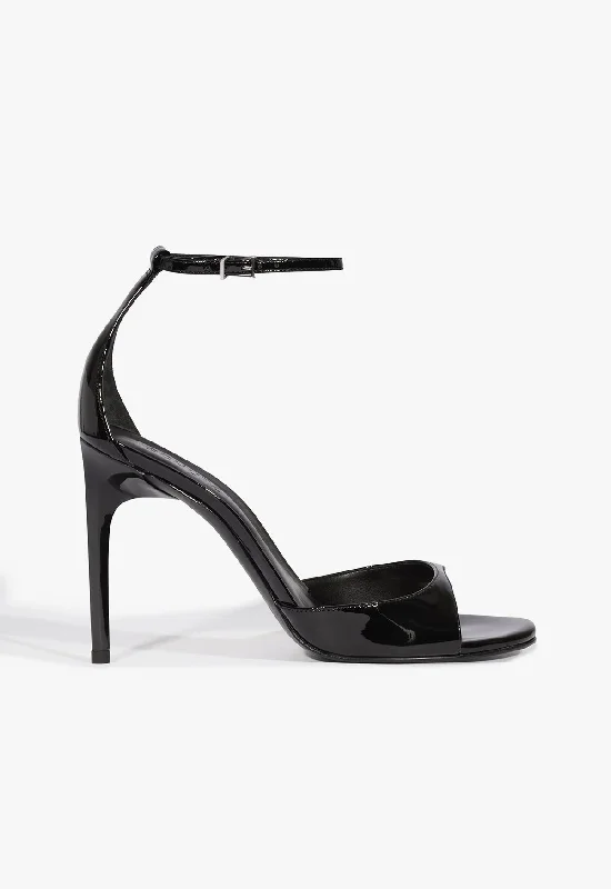 chic shoes for women’s weekend outings -Scarlett Patent Leather Sandal