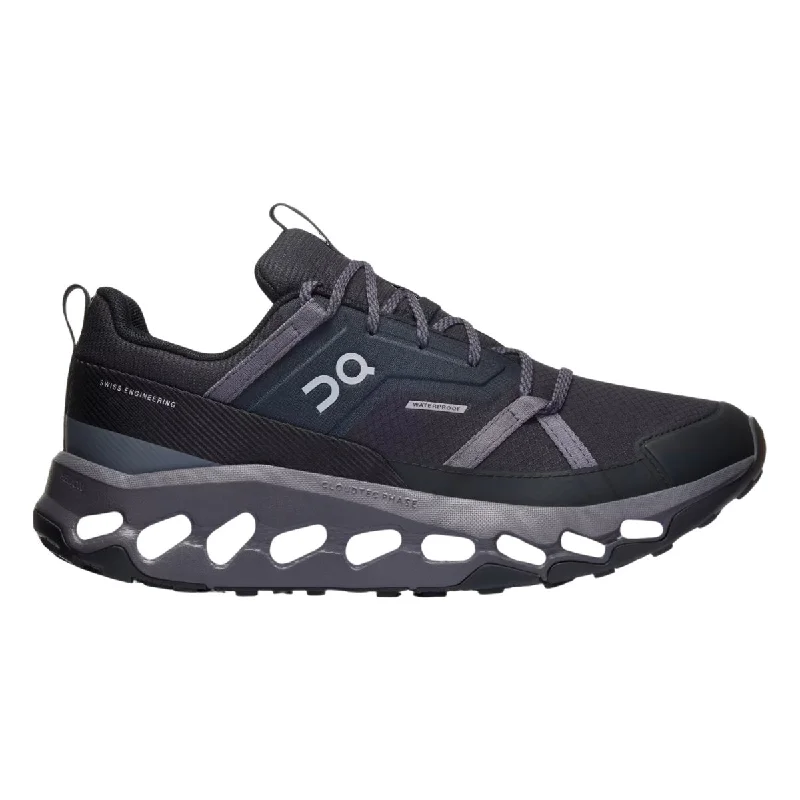 fashionable women’s moccasins for cozy days -On Running Women's Cloudhorizon Waterproof Black/Eclipse