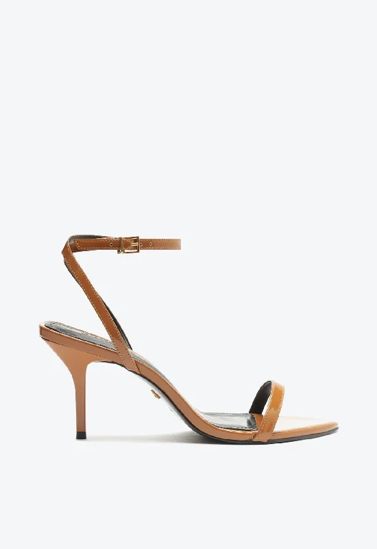 stylish women’s shoes for street fashion -Melanie Patent Leather Sandal