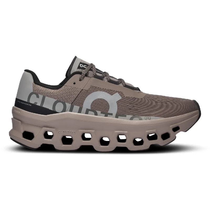 comfortable shoes for women’s fitness routines -On Running Women's Cloudmonster Cinder/Fog