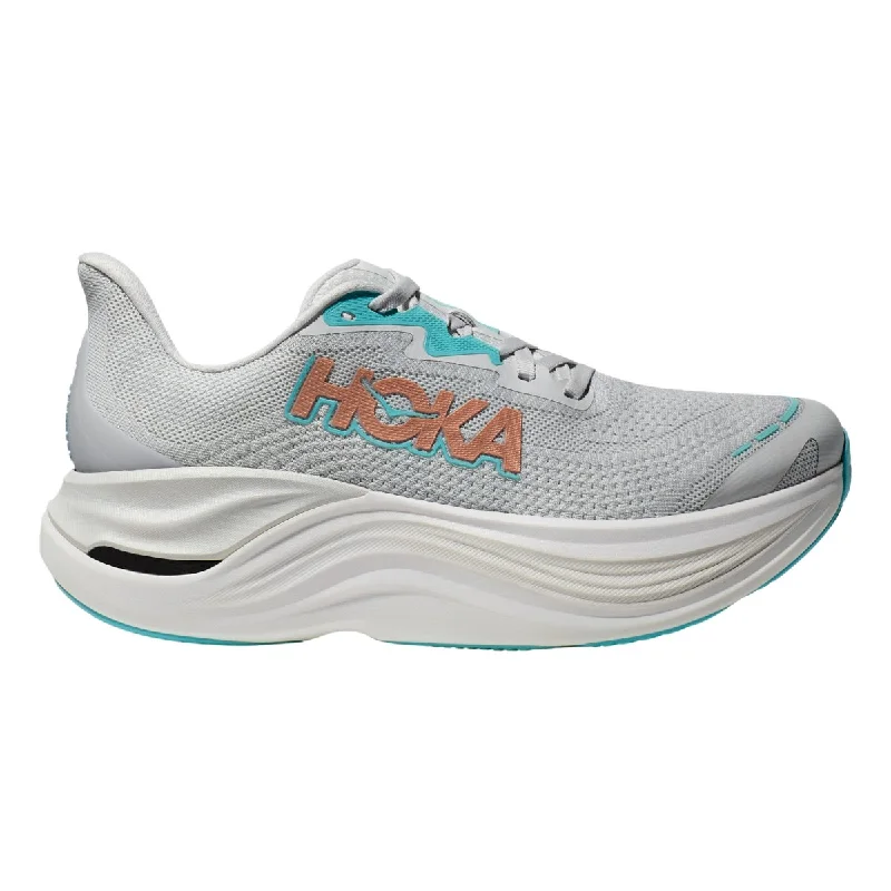 trendy women’s sneakers for athleisure wear -Hoka One One Women's Skyward X Cosmic Grey/Rose Gold