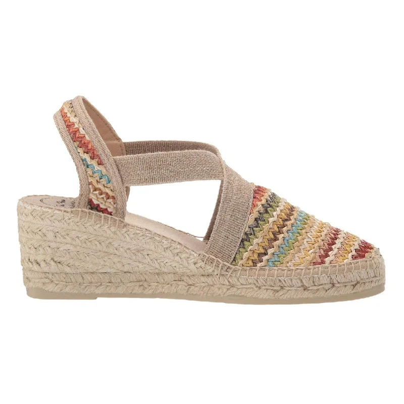 best sandals for women’s beach days -Toni Pons Women's Terra-MA Multi Linen