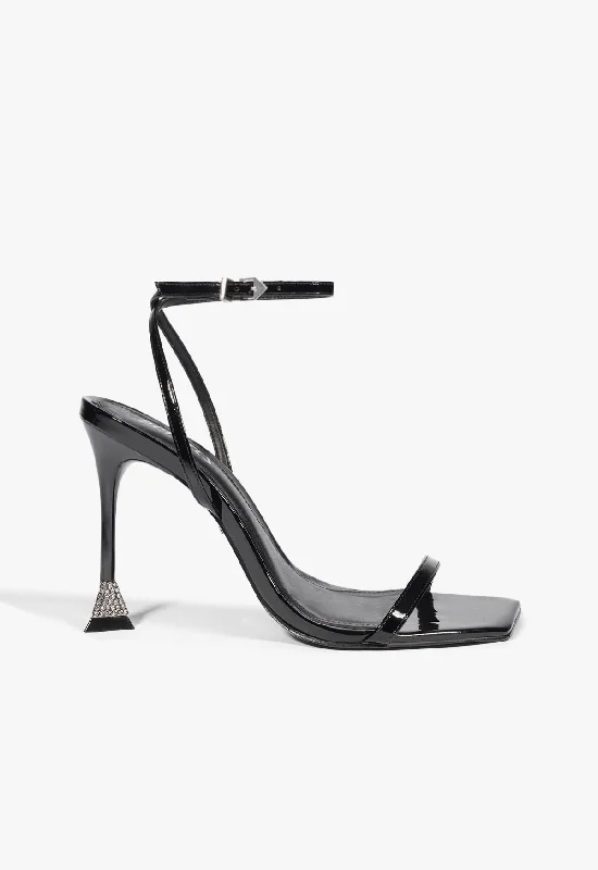 trendy women’s platform heels for chic looks -Joanna Patent Leather Sandal