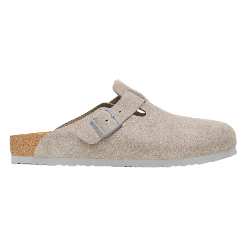 best shoes for women’s winter outfits -Birkenstock Women's Boston Stone Coin Suede