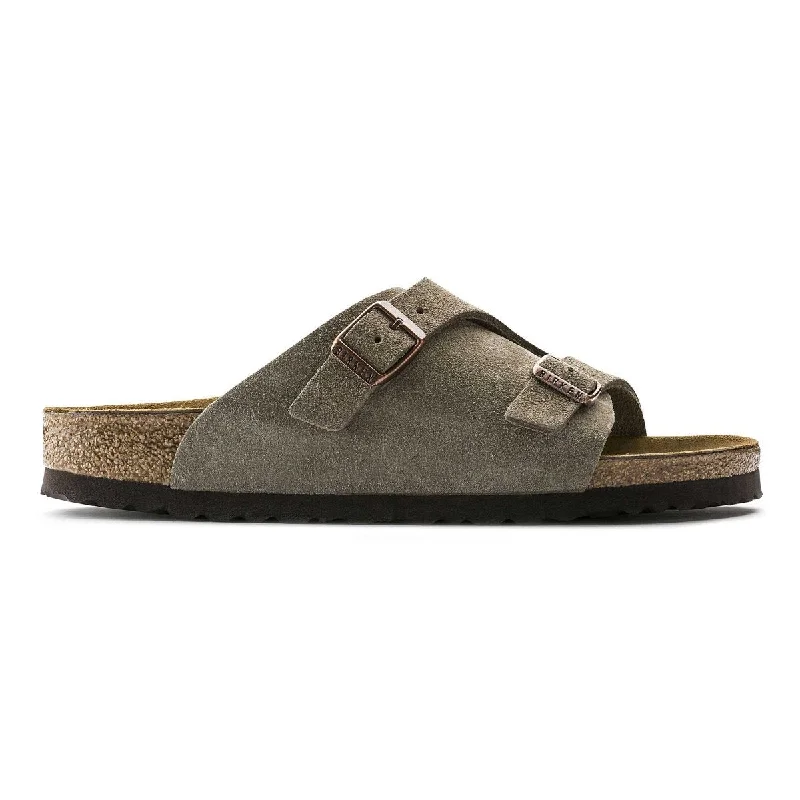 comfortable shoes for women’s outdoor activities -Birkenstock Women's Zurich Taupe Suede