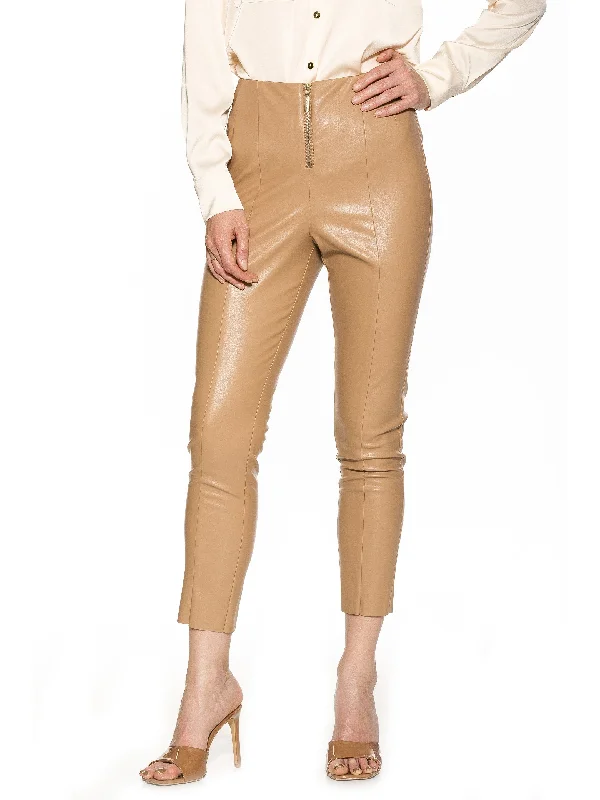 comfortable women’s dresses for everyday use -Leather Pants