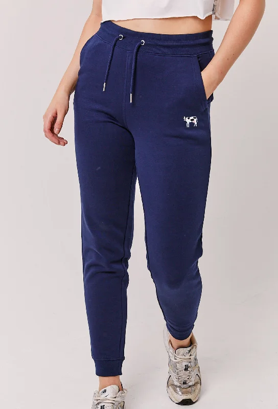 chic outerwear for women’s casual wear -cow womens sweatpants