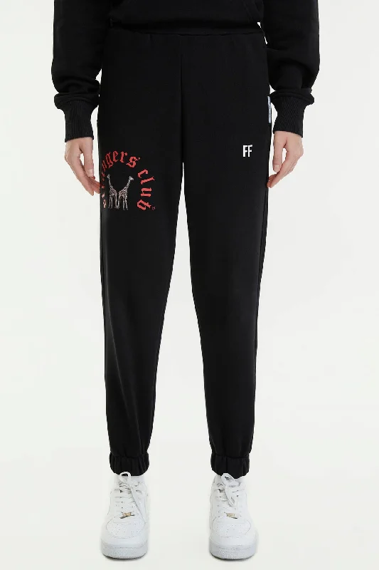 stylish women’s pants for formal settings -Strangers Club / Women Sweatpant