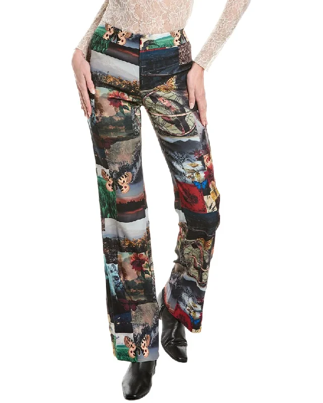 fashionable women’s tops for office style -alice + olivia Livi Trouser Pant