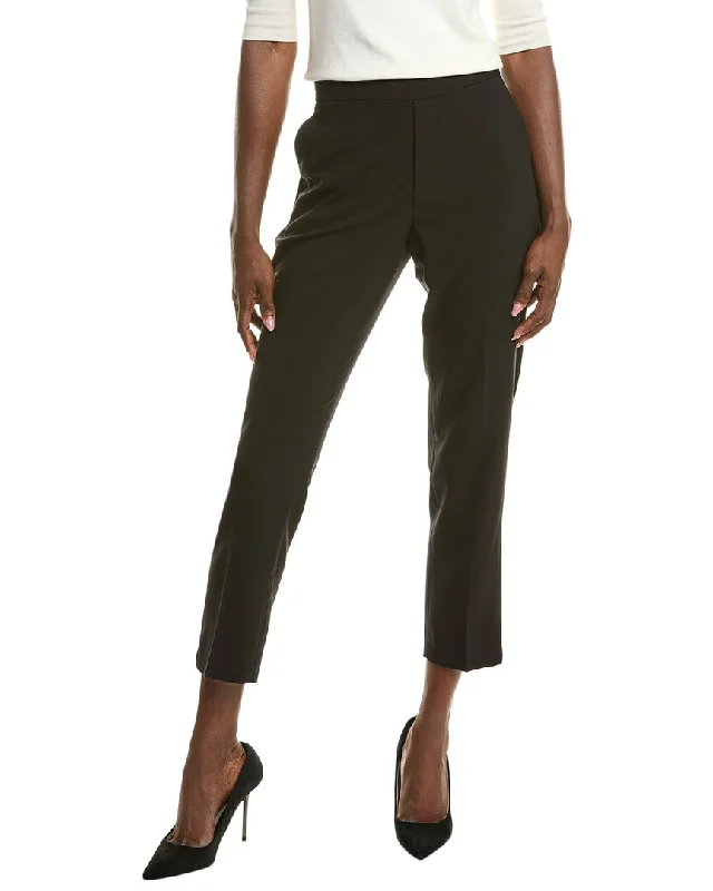 chic clothing for women’s evening gatherings -T Tahari Pull-On Tapered Pant