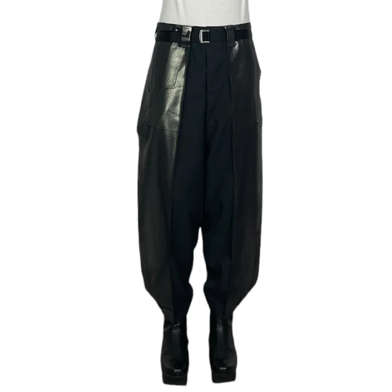 unique jackets for women’s evening wear -TUCKED FOIL PANT