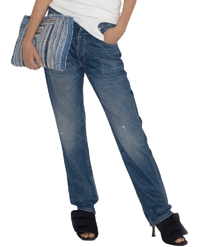 unique sweaters for women’s fall outfits -EB Denim His & Hers Blue Dream Relaxed Straight Leg Jean