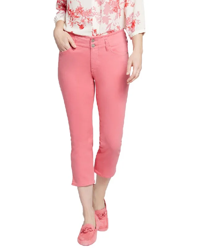 best women’s tunics for everyday fashion -NYDJ Chloe Hollywood Pink Punch Capri