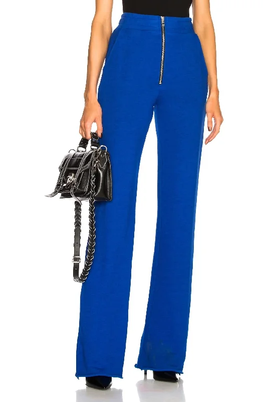 elegant evening dresses for women’s parties -Manhattan Sweatpant In Cobalt Blue