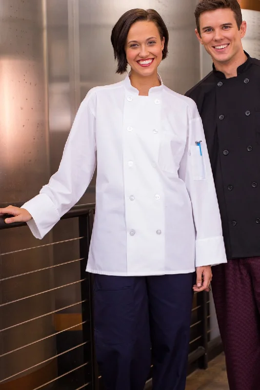 best jackets for women’s business outfits -Uncommon Threads 0422 Classic Chef Coat with Mesh