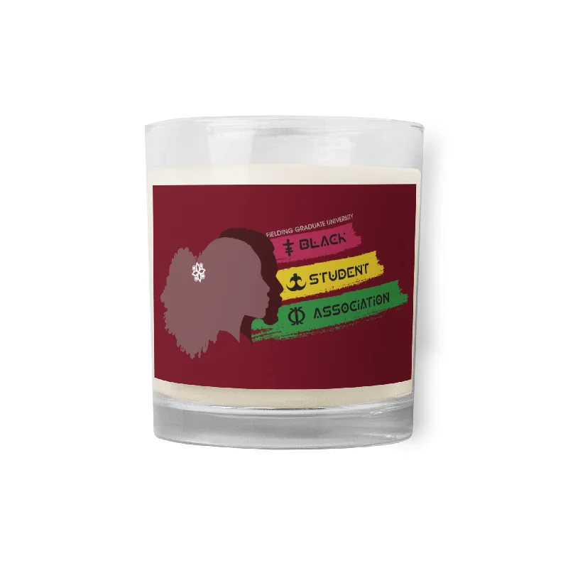 best pants for women’s office attire -Glass Jar Soy Wax Candle - Merlot | Black Student Association Logo