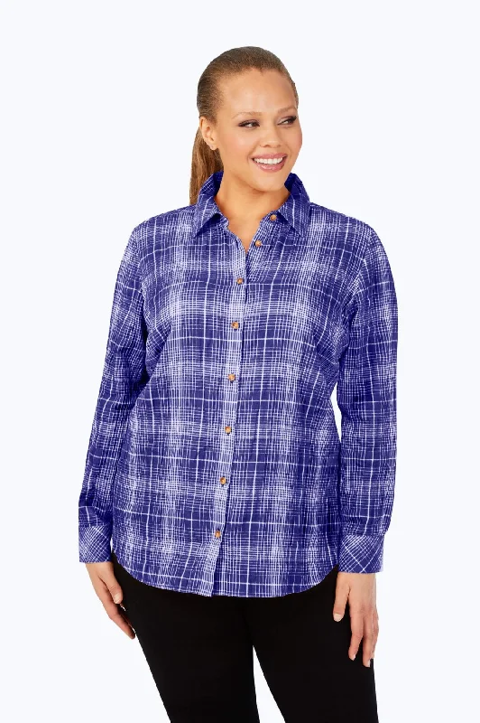 Indigo Plaid Perfection