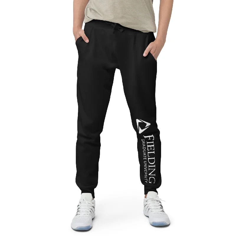 stylish cardigans for women’s office wear -Unisex Fleece Sweatpants | Fielding Logo