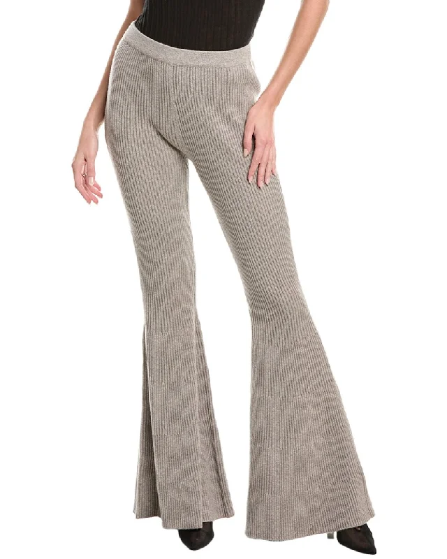 stylish skirts for women’s work fashion -Michael Kors Collection Cashmere Flare Pant