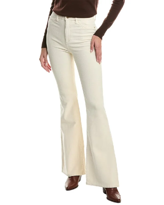 chic outerwear for women’s casual wear -DL1961 Rachel Ultra High Rise Corduroy Flare Pant