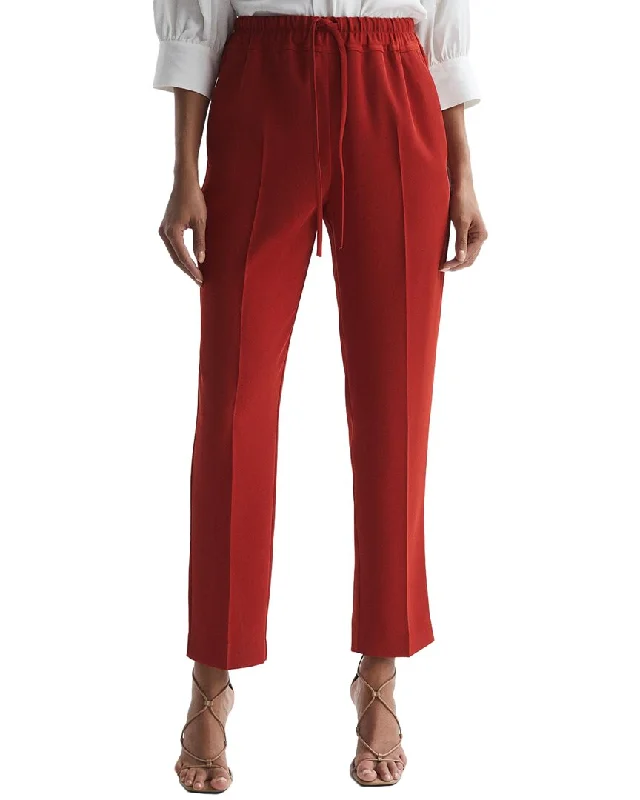 stylish women’s pants for formal settings -Reiss Hailey Pull On Trouser