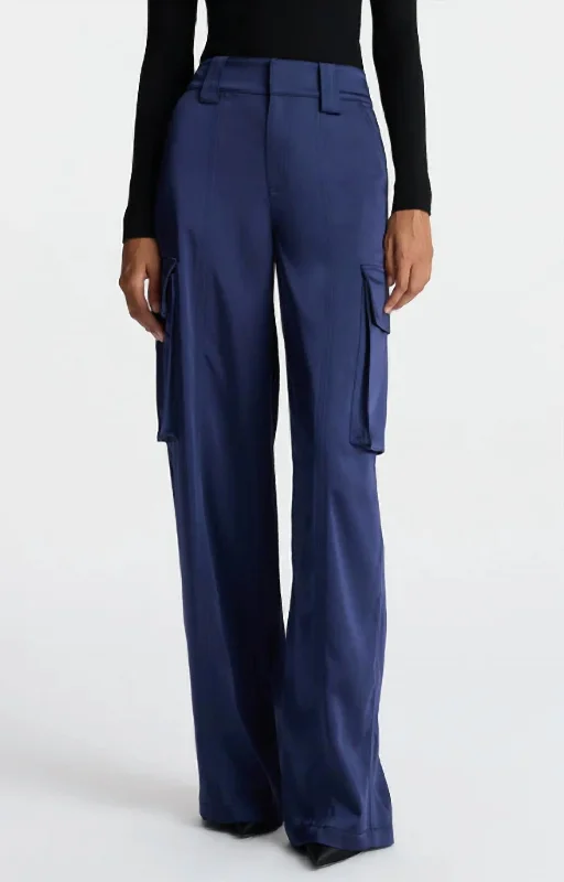 trendy clothing for women’s evening outfits -Women's Bryan Pant In Blue