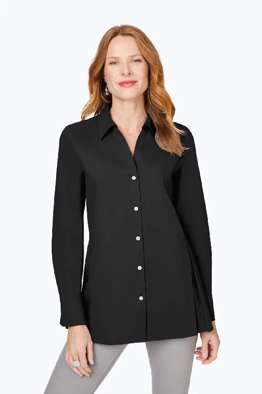 best women’s clothing for fall wardrobe -Pippa Stretch No Iron Long Sleeve Shirt