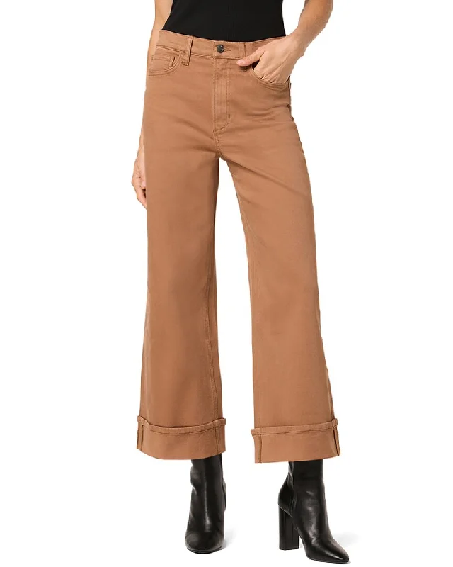 stylish women’s clothing for travel -JOE'S Jeans Brown Sugar Wide Leg Jean