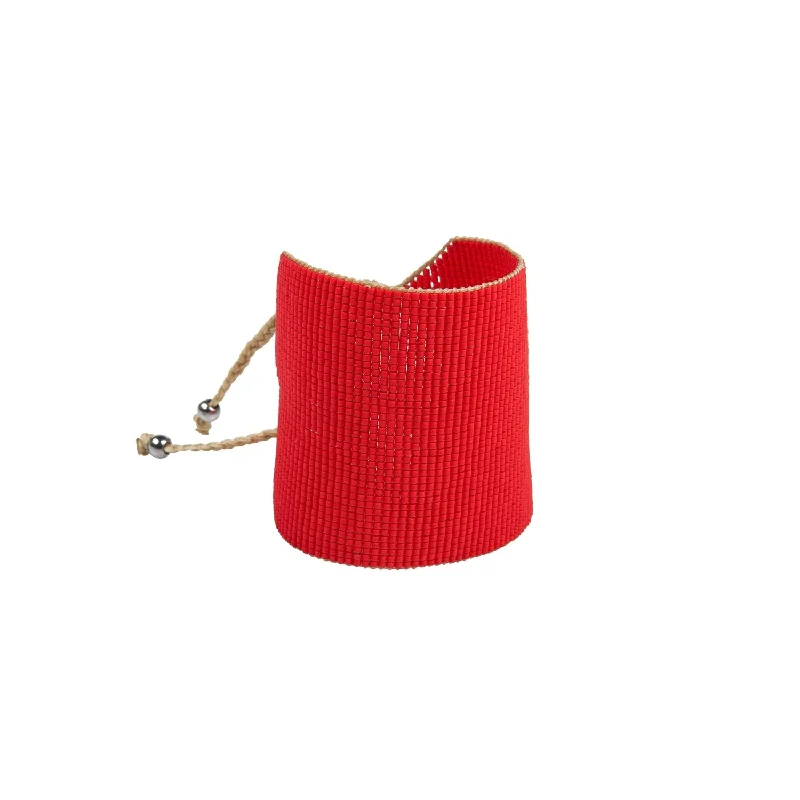 chic dresses for women’s brunch outfits -Inti Bracelet - Red