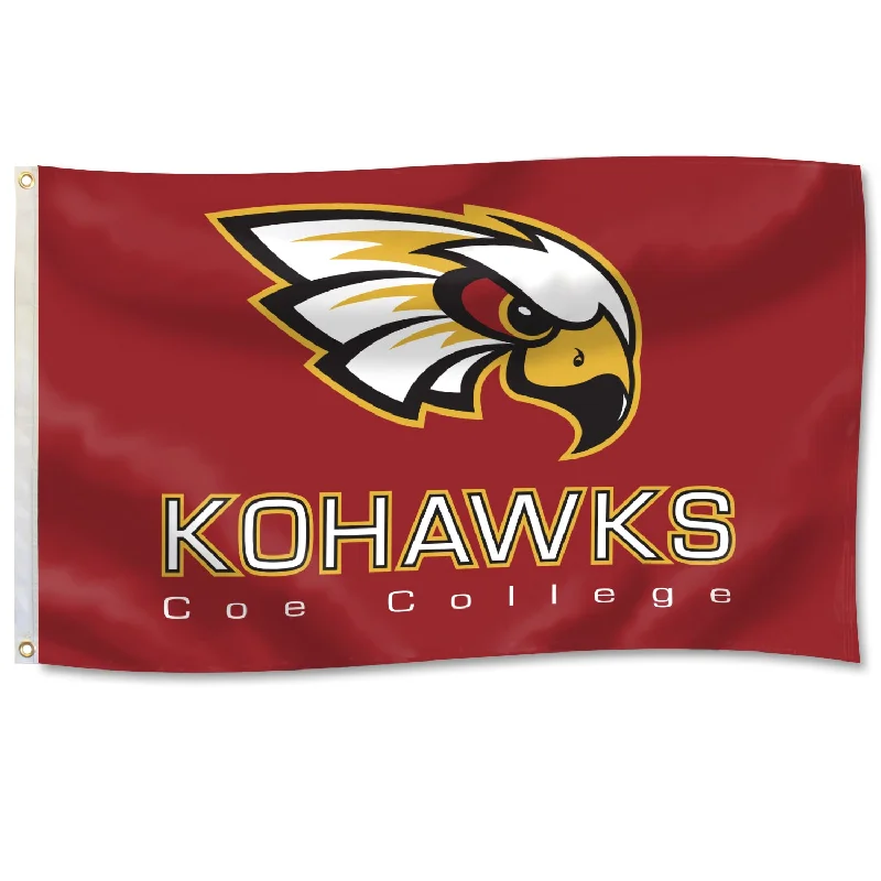 best winter coats for women’s fashion -KOHAWK COE COLLEGE FLAGS