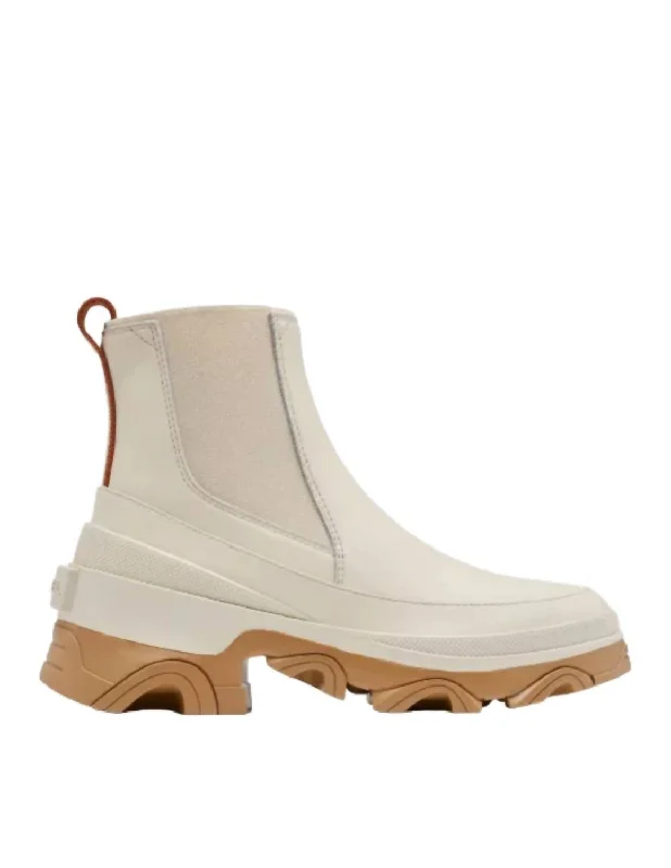 elegant women’s heels for evening wear -Women's Brex Boot Chelsea Boots In Natural/sea Salt