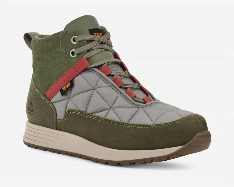 best women’s shoes for weekend getaways -Women's Reember Commute Boot In Olivine/ Moon Mist