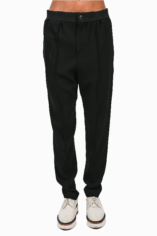 best clothing for women’s fashion-forward looks -Isabel Marant Etoile Black Fold Down Trouser Size 40