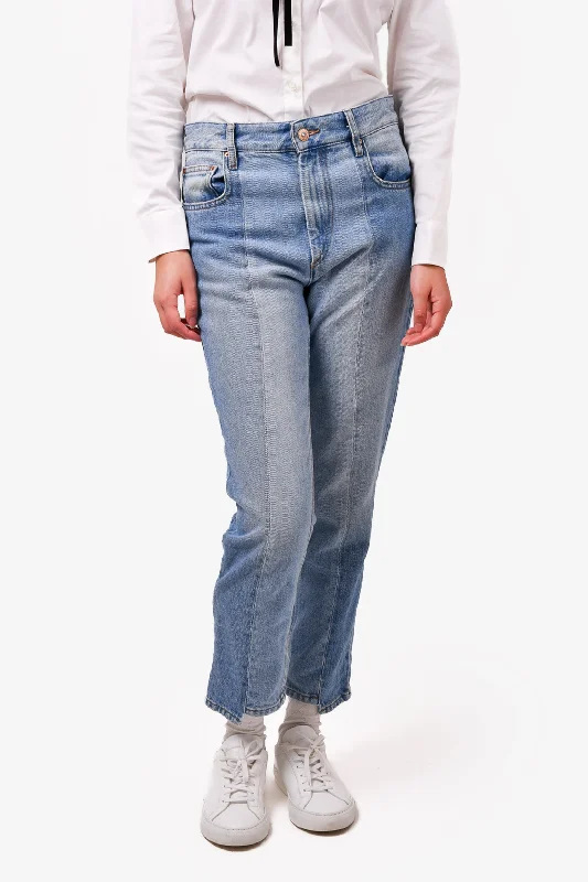 best women’s clothing for fall wardrobe -Isabel Marant Etoile Blue Denim Tapered Jeans Size 36