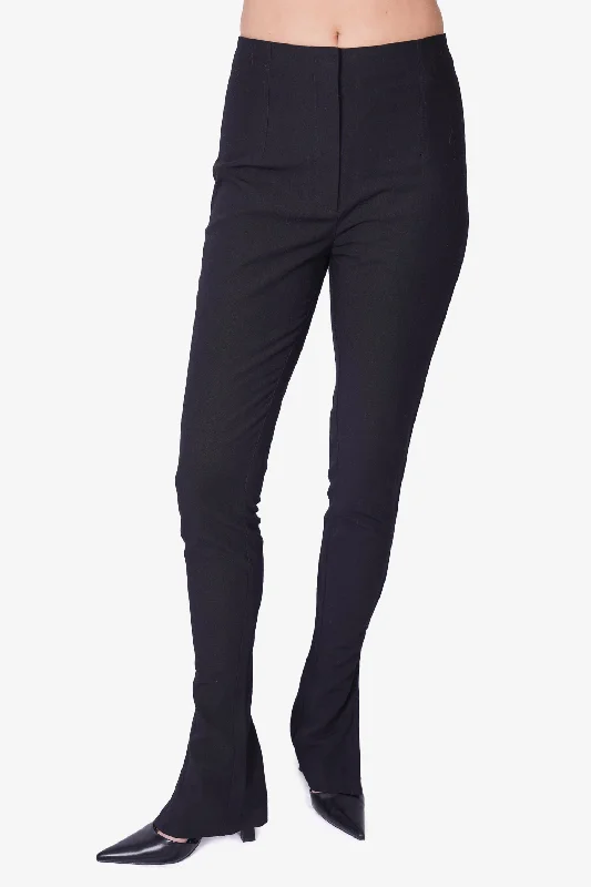 trendy skirts for women’s casual wear -Jacquemus Black 'Le Pantalon Tibau' Trousers Size 38