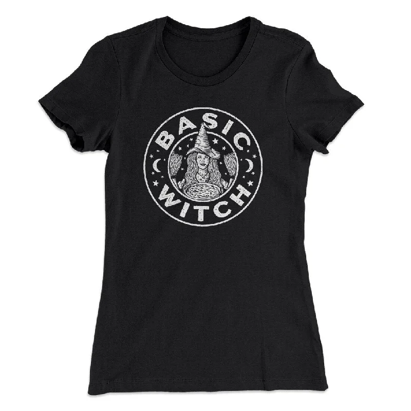 chic women’s sweaters for winter fashion -Basic Witch Women's T-Shirt