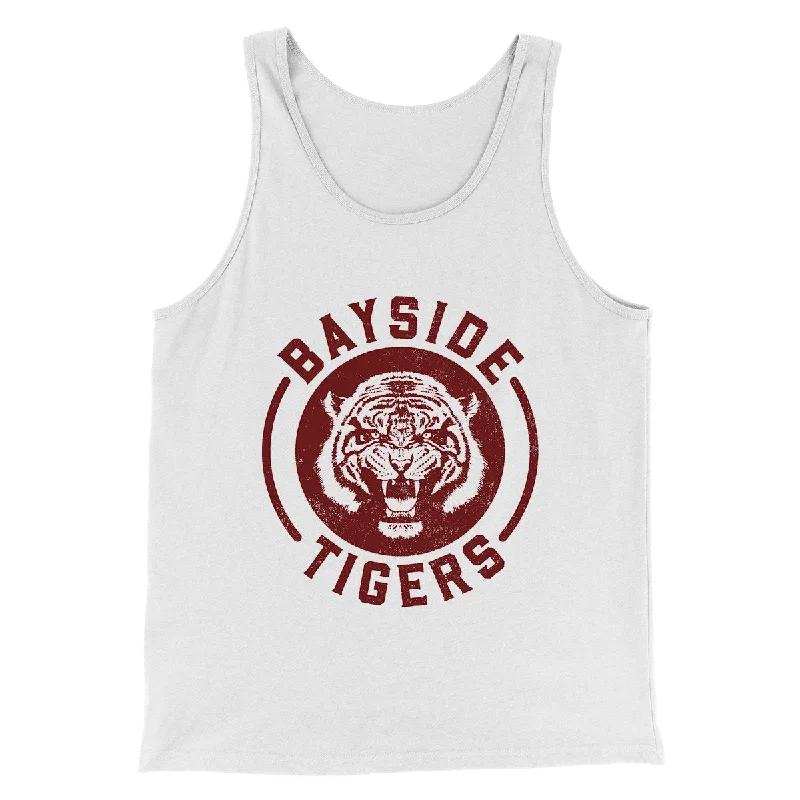 elegant outerwear for women’s evening wear -Bayside Tigers Men/Unisex Tank Top