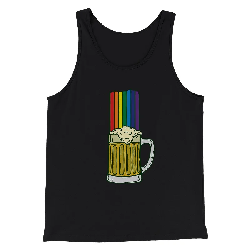 stylish casual dresses for women -Beer Rainbow Men/Unisex Tank Top