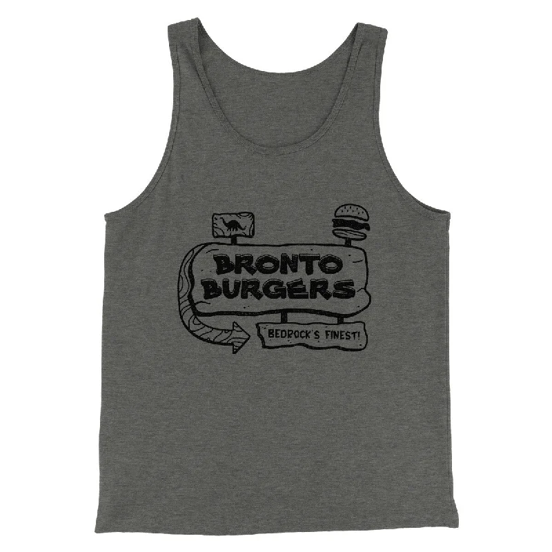 stylish blazers for women’s professional fashion -Bronto Burgers Men/Unisex Tank Top