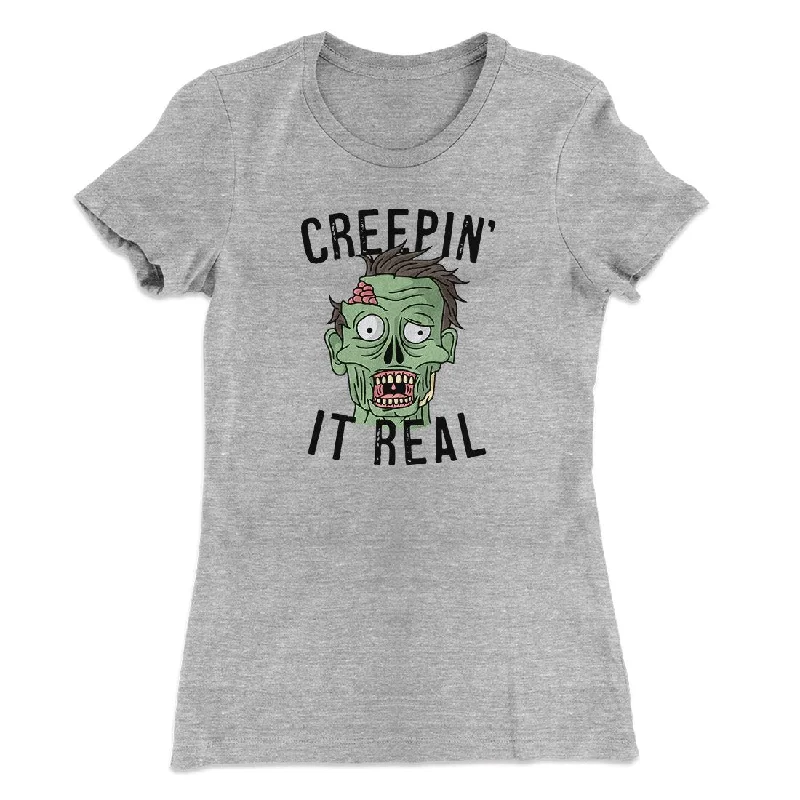 comfortable office outfits for women -Creepin' It Real Women's T-Shirt