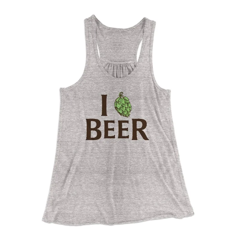 best coats for women’s business attire -I Hop Craft Beer Women's Flowey Tank Top