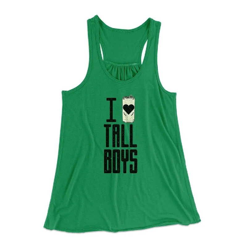 fashionable skirts for women’s spring looks -I Love Tall Boys Women's Flowey Tank Top