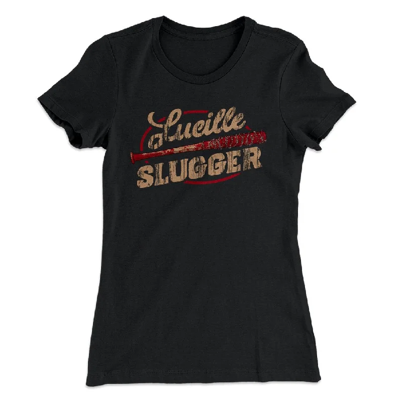 trendy dresses for women’s formal occasions -Lucille Slugger Women's T-Shirt