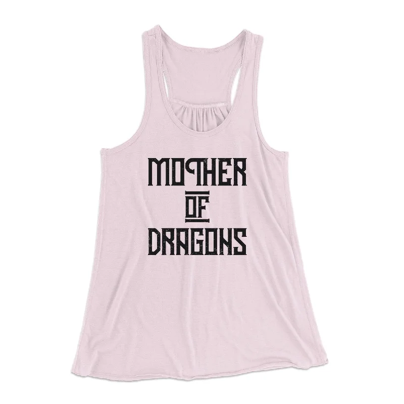 trendy tops for women’s casual wear -Mother of Dragons Women's Flowey Tank Top