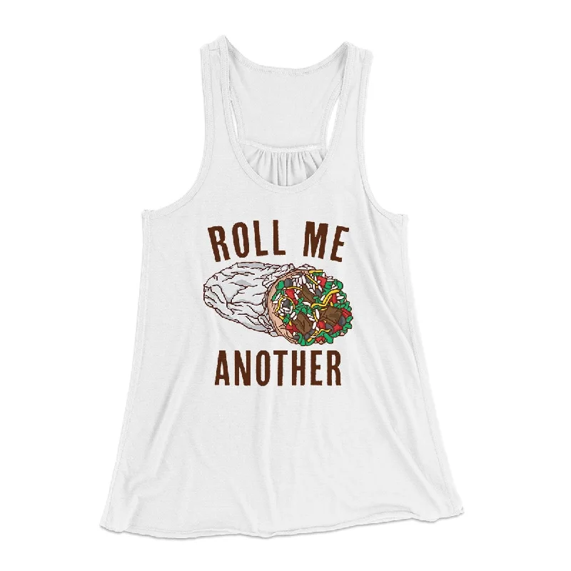 stylish women’s blazers for work outfits -Roll Me Another Funny Women's Flowey Tank Top