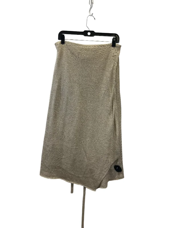 comfortable sweaters for women’s cold weather -Skirt Designer By Eileen Fisher In Tan, Size: S