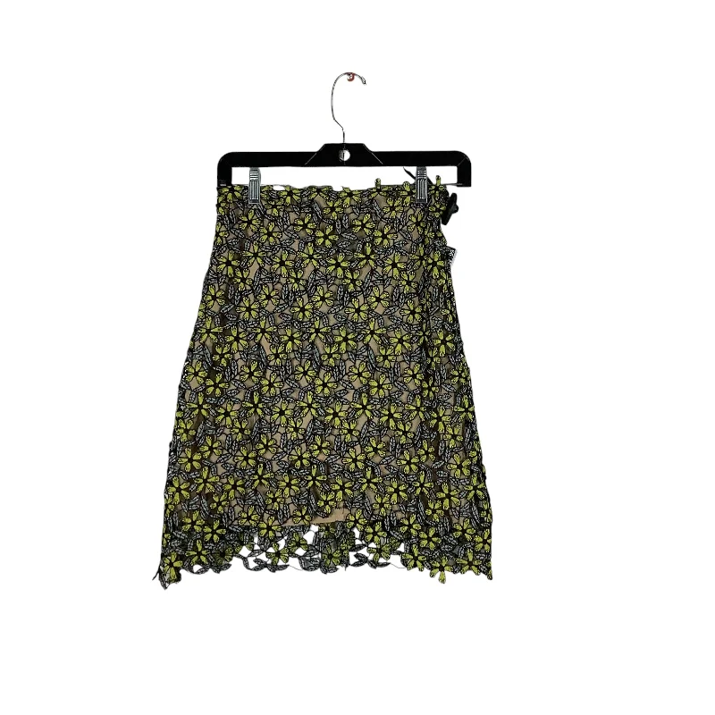 stylish skirts for women’s work fashion -Skirt Designer By Elliatt In Yellow, Size: S