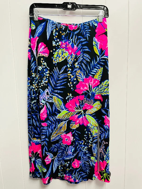 best women’s tunics for everyday fashion -Skirt Designer By Lilly Pulitzer In Black & Blue, Size: S