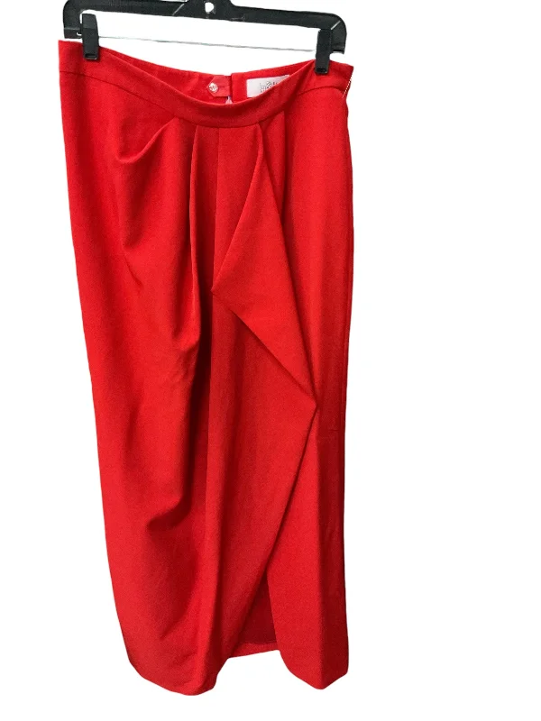 unique dresses for women’s special occasions -Skirt Maxi By Badgley Mischka In Red, Size: 12